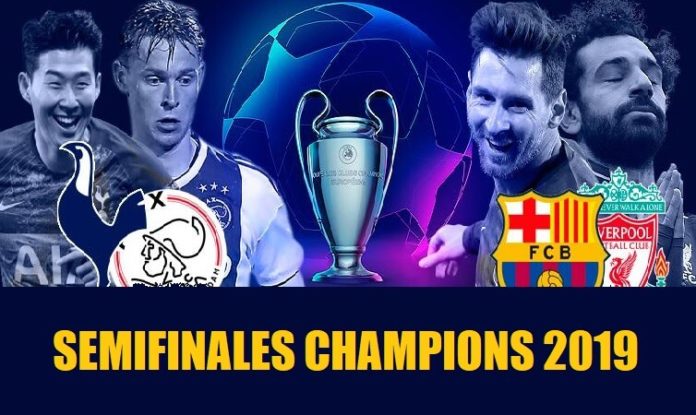 Semifinales Champions 2019 | Partidos, horarios y dónde ver por TV