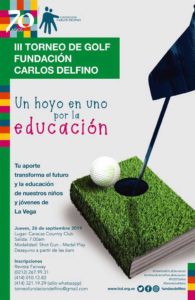Torneo de Golf a beneficio Fundación Carlos Delfino
