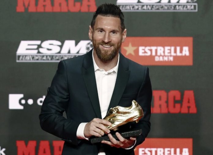 Leo Messi Bota de Oro 2019