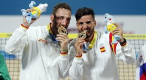 Antomi Ramos y Gerard Rodríguez, oro en los Juegos Mundiales de Tenis Playa