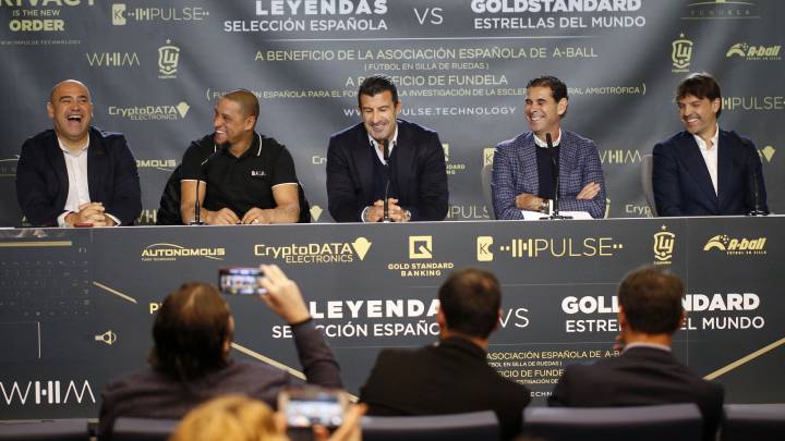 Leyendas del fútbol español se enfrentarán a estrellas mundiales
