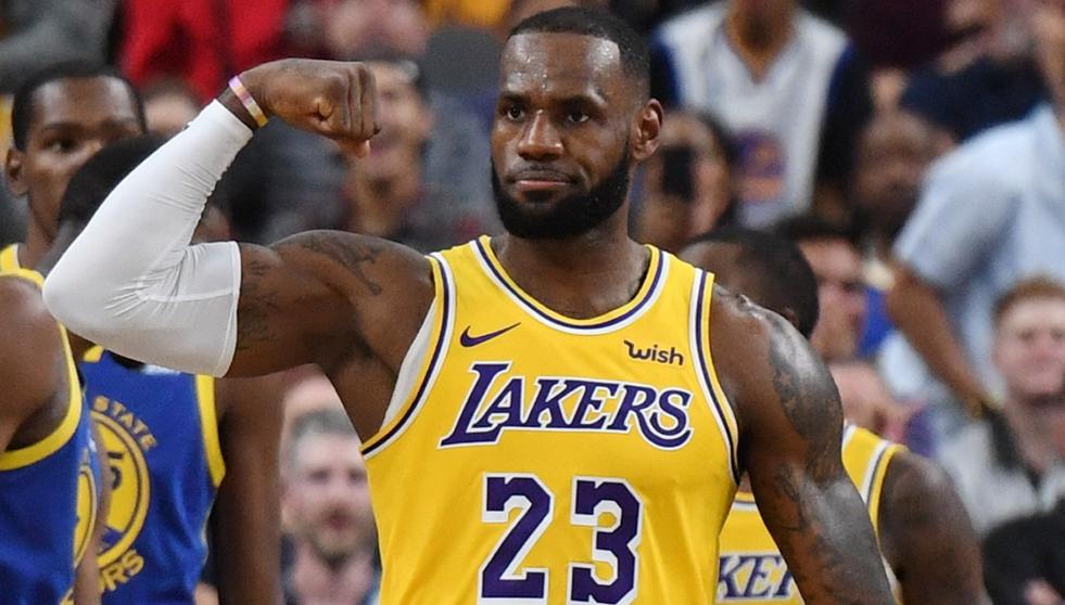 Lakers de los Ángeles son líderes en la NBA