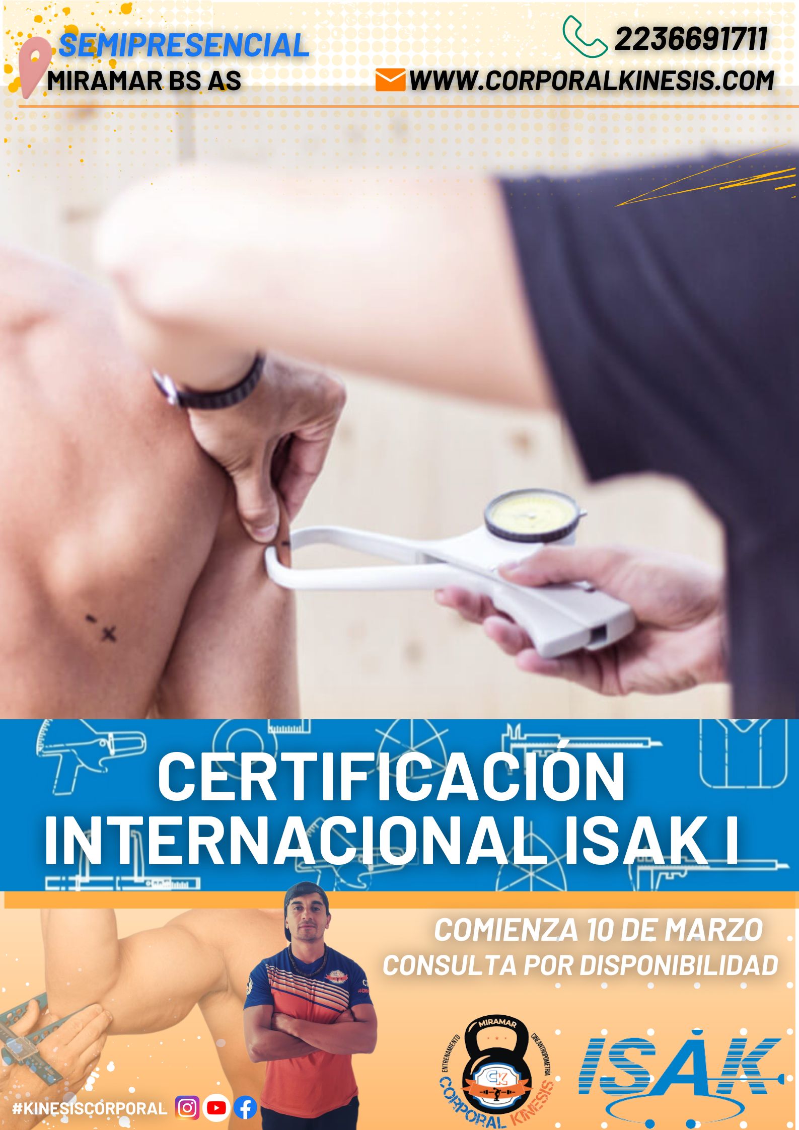 Sebastian Cano Caporales: Pliegues subutaneos, una t&eacute;cnica de medici&oacute;n fiable y simple para valorar la grasa corporal &ndash; Corporal Kinesis