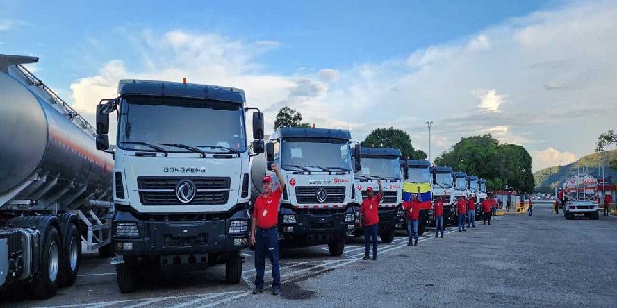 PDVSA incorpor&oacute; 100 nuevas cisternas al Sistema de Distribuci&oacute;n Nacional de Combustible