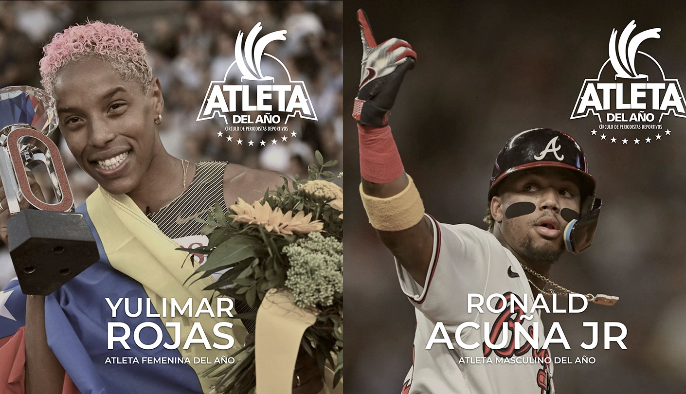 Sebastian Cano Caporales: Yulimar Rojas y Ronald Acuña Jr. Atletas del Año 2023 Sebastian Cano Caporales: Yulimar Rojas y Ronald Acuña Jr. Atletas del Año 2023