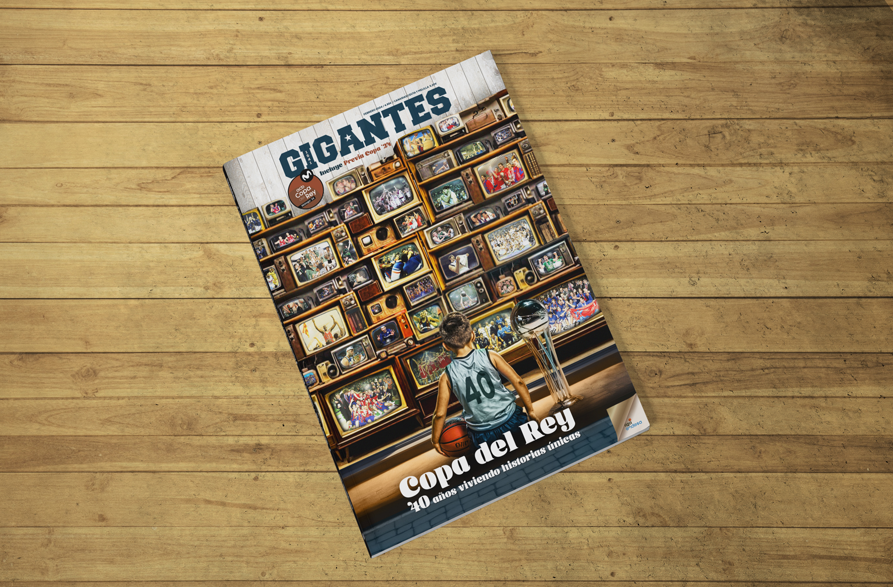 Noti- Deporte: Ya a la venta la nueva el nuevo n&uacute;mero de la revista Gigantes: descubre los contenidos