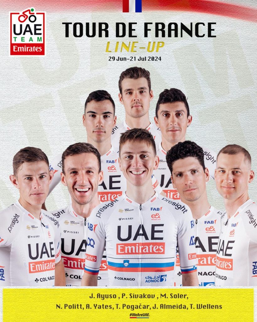 Noti- Deporte: El UAE llevar&aacute; al Tour el mejor equipo de todo el siglo XXI