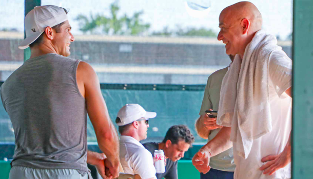 Noti-Deporte: Andre Agassi, la figura clave en el primer t&iacute;tulo ATP de Marcos Giron
