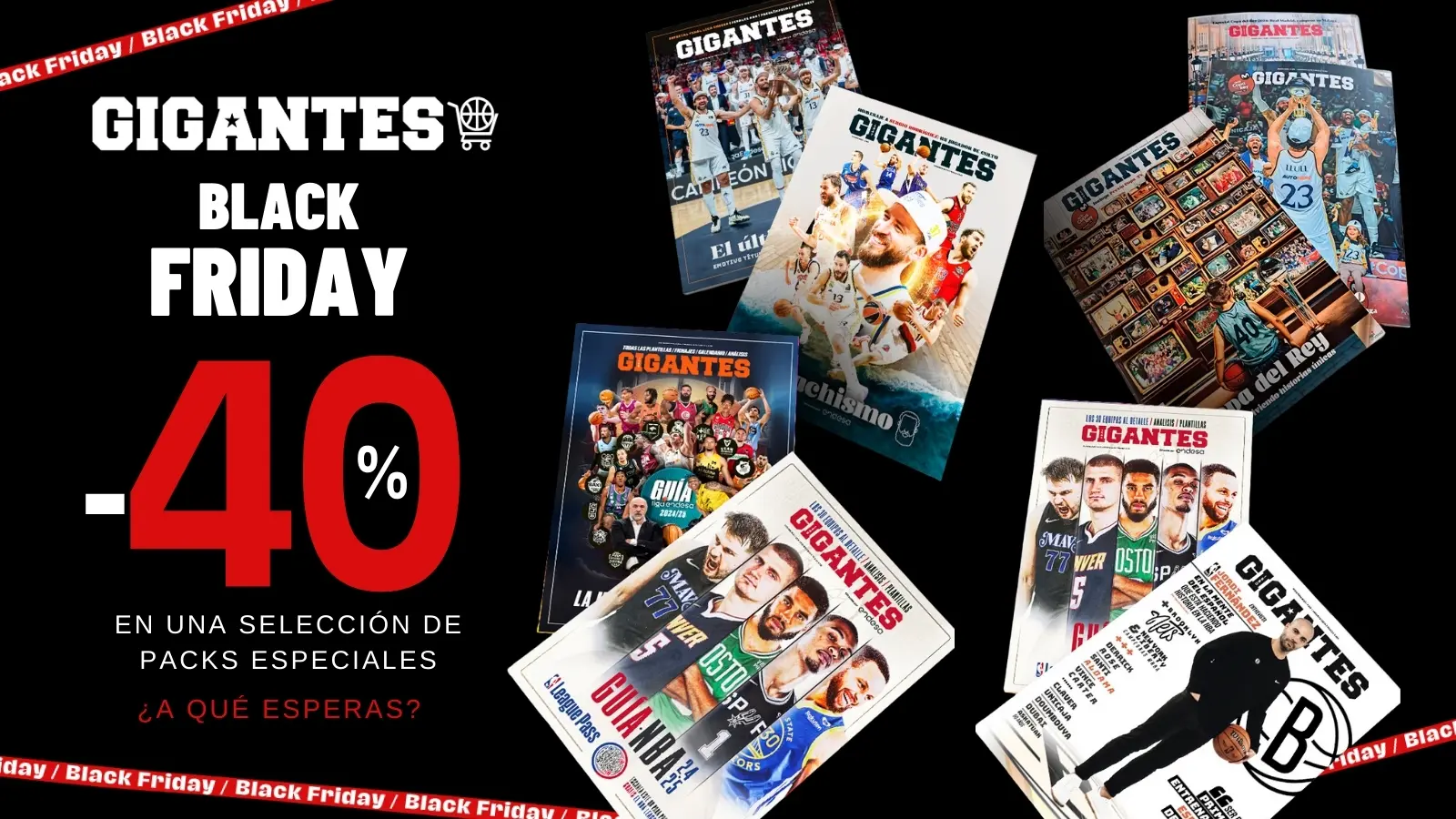 Noti- Deporte: Descuentos de hasta el 55% en el Black Friday de Gigantes. Mira nuestras ofertas