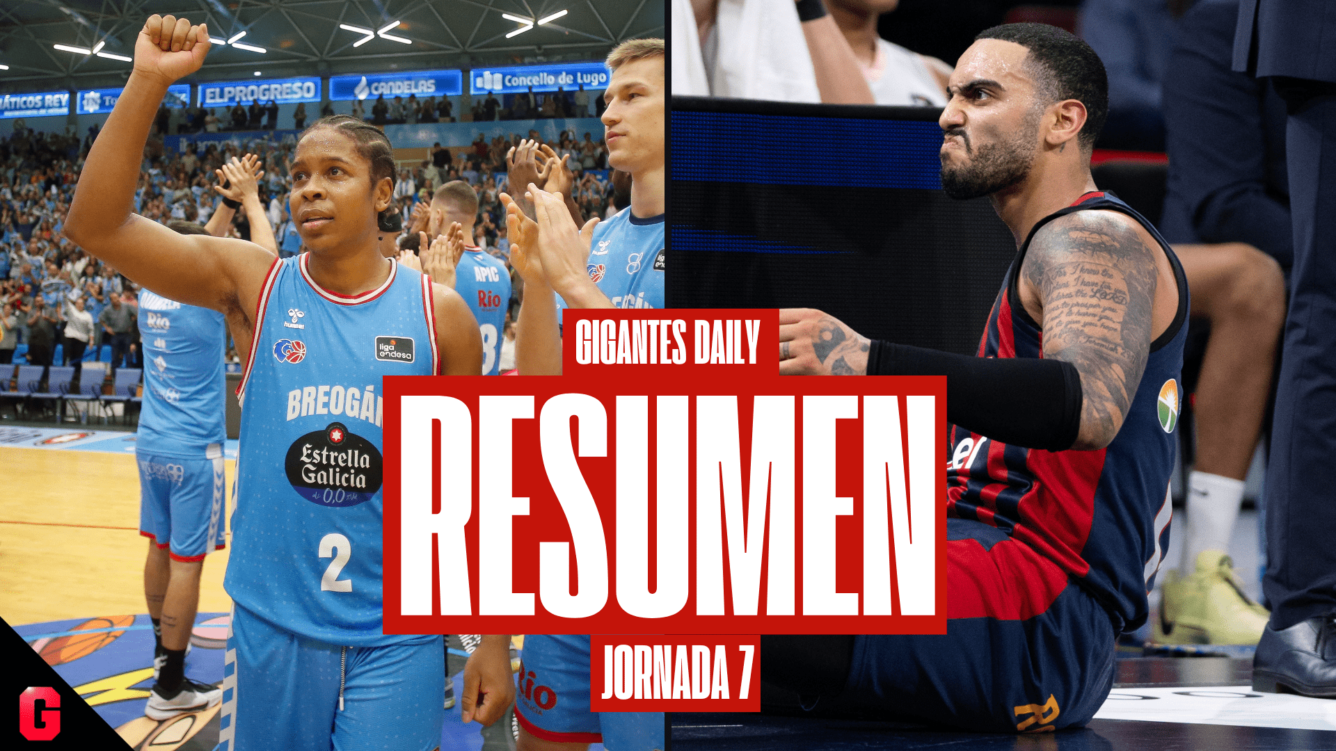 Noti- Deporte: El resumen de la jornada 7 de la Liga Endesa: Vídeo, resultados y clasificación