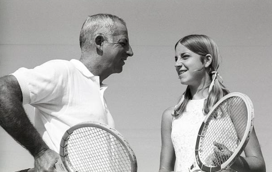 Noti-Deporte: As&iacute; fueron los inicios de Chris Evert, una jugadora creada para ganar