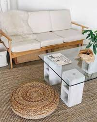 10 ideas creativas para decorar con bloques de cemento