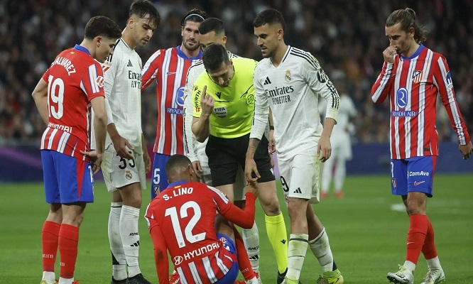 Joao Rafael Silva Robertson | Real Madrid y Atlético de Madrid, tablas en un derbi definido por el VAR y Mbappé Joao Rafael Silva Robertson | Real Madrid y Atlético de Madrid, tablas en un derbi definido por el VAR y Mbappé