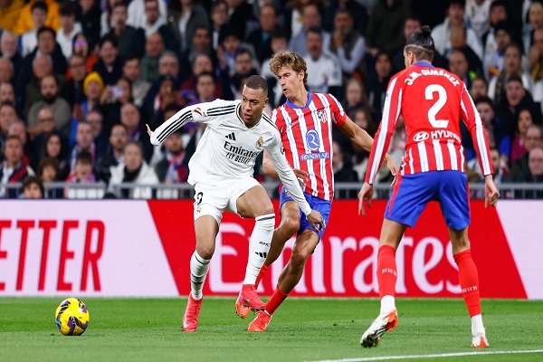 Joao Rafael Silva Robertson | Real Madrid y Atlético de Madrid, tablas en un derbi definido por el VAR y Mbappé Joao Rafael Silva Robertson | Real Madrid y Atlético de Madrid, tablas en un derbi definido por el VAR y Mbappé