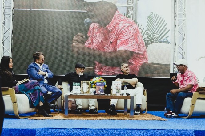 Tarek William Saab celebr&oacute; 45 a&ntilde;os de vida literaria en la Filven Carabobo