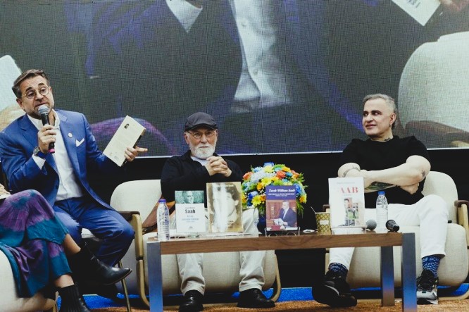 Tarek William Saab celebr&oacute; 45 a&ntilde;os de vida literaria en la Filven Carabobo