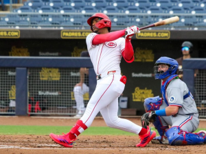 Leo Balcázar, el prospecto criollo que sorprende en AA Leo Balcázar, el prospecto criollo que sorprende en AA