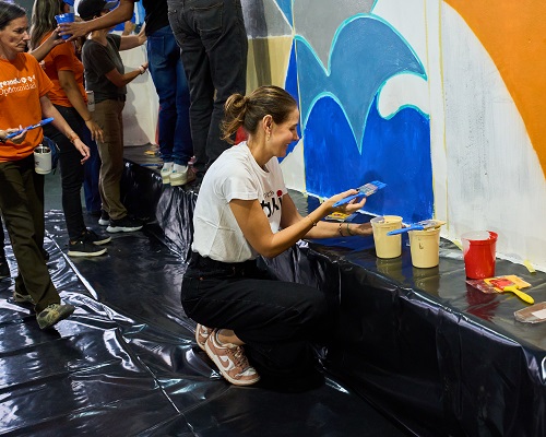Fundación Traki celebró 5 años de ‘Martes Solidario’ con un mural comunitario en Chacao Fundación Traki celebró 5 años de ‘Martes Solidario’ con un mural comunitario en Chacao