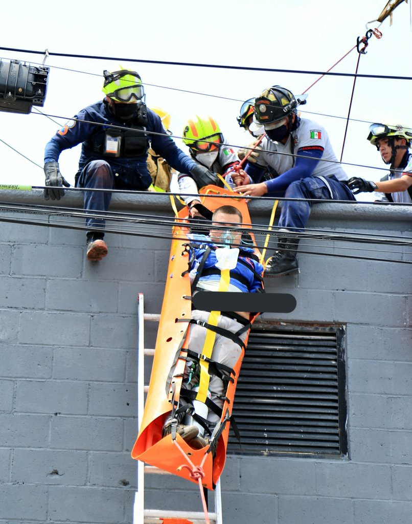 Marcos Casta&ntilde;os Tartaret: Entrenamiento Protecci&oacute;n Civil