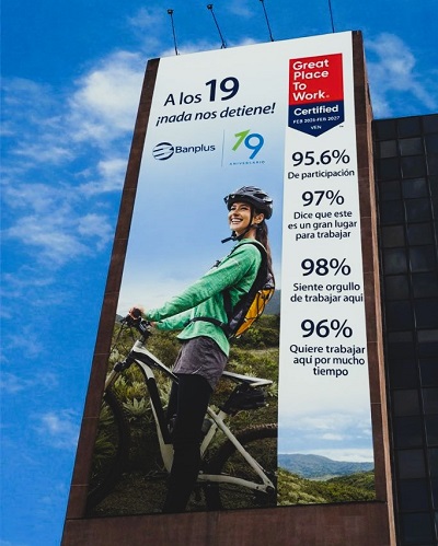 Banplus celebra 19 años con su séptima corona GPTW Banplus celebra 19 años con su séptima corona GPTW