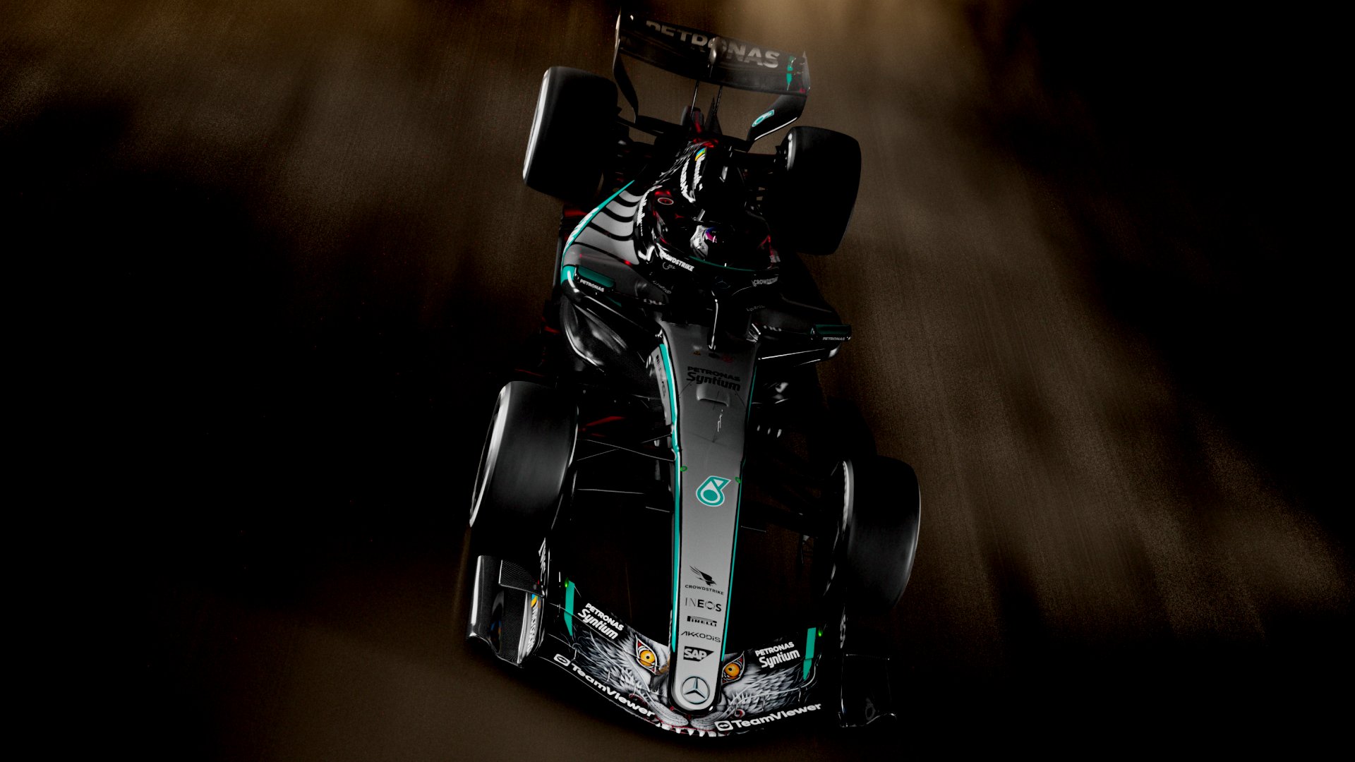 Noti- Deporte: Mercedes sorprende con una decoración especial para el Gran Premio de Japón Noti- Deporte: Mercedes sorprende con una decoración especial para el Gran Premio de Japón