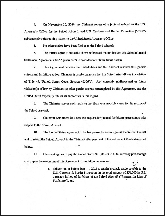&iexcl;Fiscal&iacute;a en Florida cierra caso de avi&oacute;n familiar!