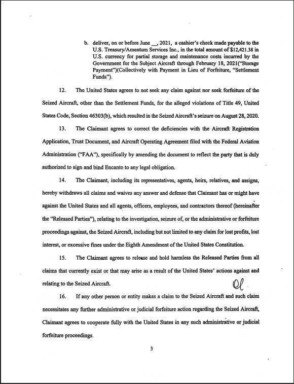 &iexcl;Fiscal&iacute;a en Florida cierra caso de avi&oacute;n familiar!