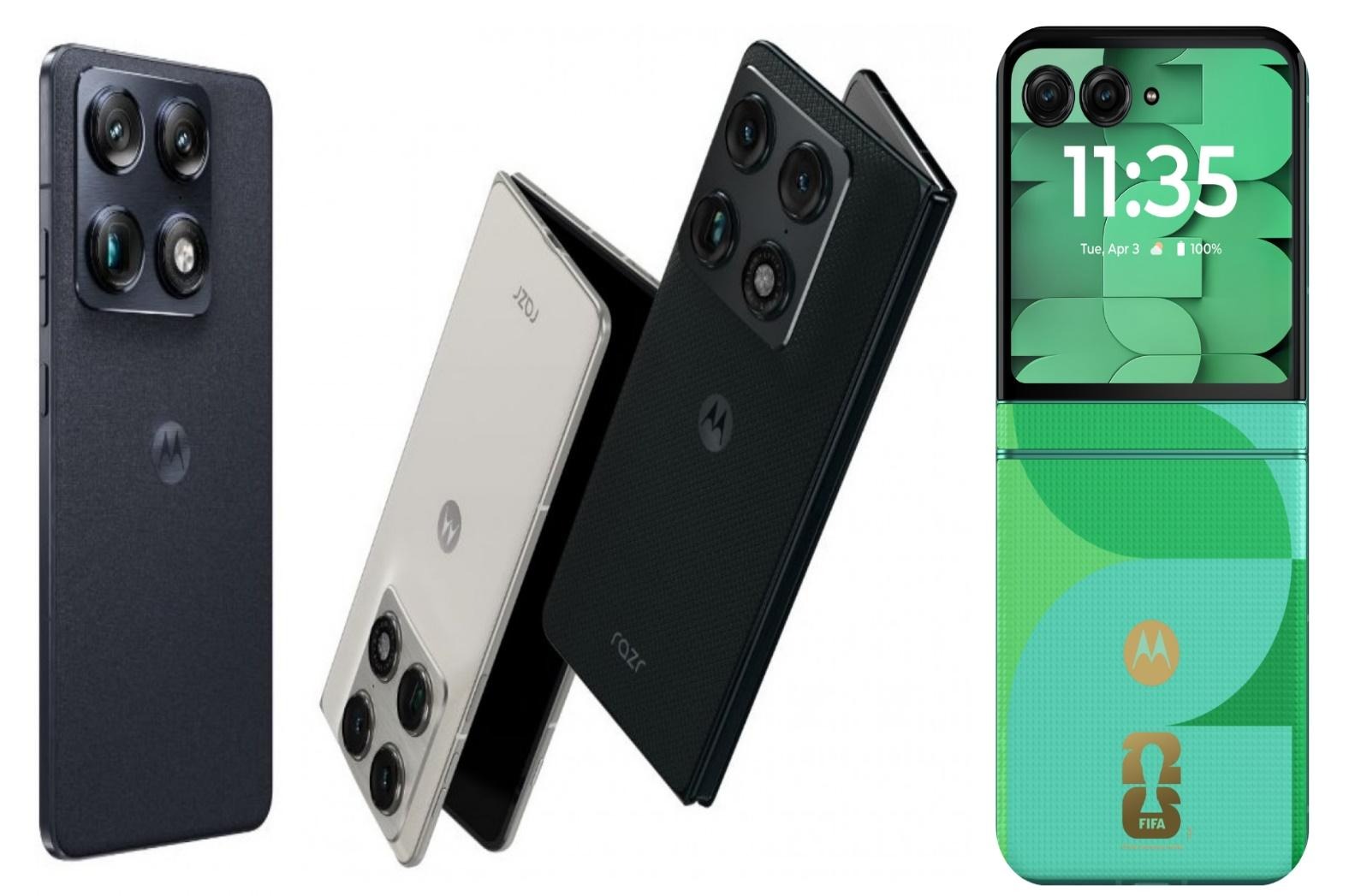 Joao Rafael Silva Robertson y el Motorola Razr Oro Mundial