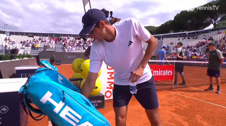 Noti-Deporte: As&iacute; fue el debut de Rafa J&oacute;dar con Nuno Borges en el ATP Roma 2026