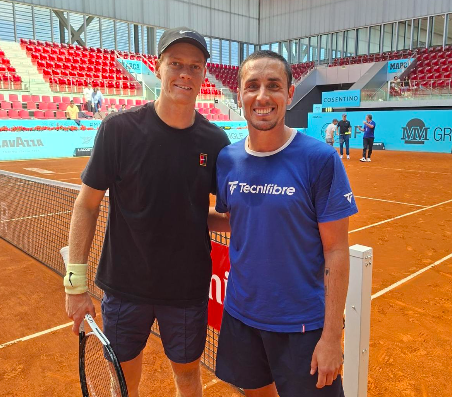 Noti-Deporte: As&iacute; es la vida de un sparring en el Mutua Madrid Open
