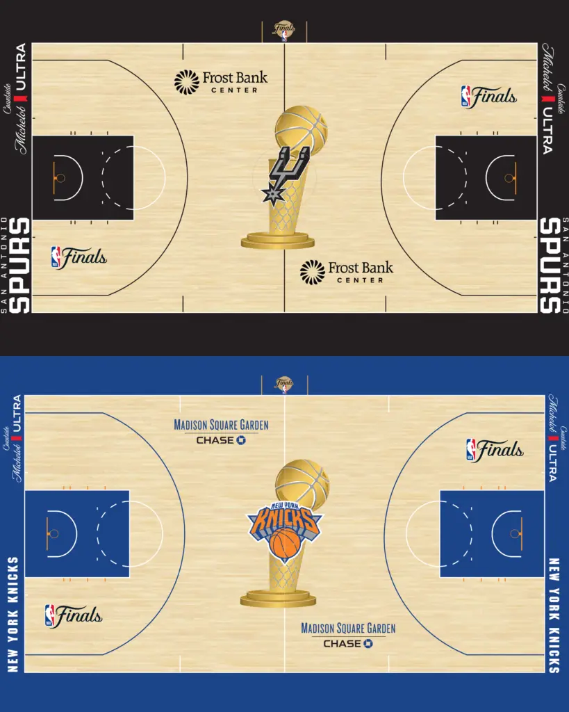 Noti- Deporte: La NBA recupera dos cl&aacute;sicos para los dise&ntilde;os de las canchas en las Finales