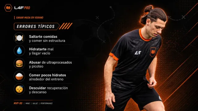 Noti- deporte: C&oacute;mo ganar masa muscular siendo futbolista sin perder velocidad